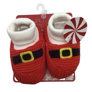 Stepping Stones Baby Knitted Booties (NWT) (Baby 3-6 M)